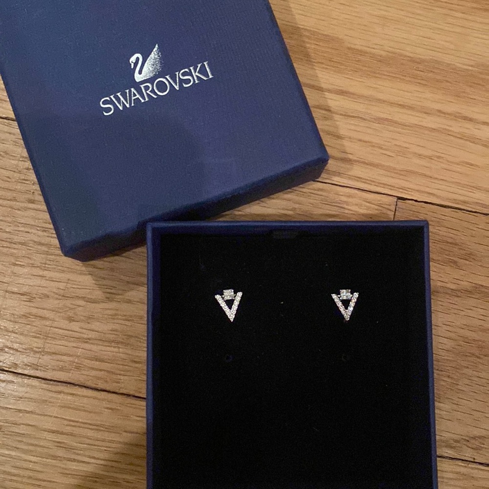 Swarovski earrings - NWB